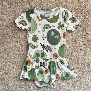 12-18 Month Posh Peanut St Patrick’s Day Bodysuit. Gently used.